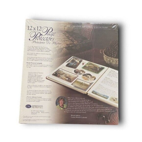 Creative Memories Page Protectors 12x12 Pack of 15 Sheets + 1 Bonus Sheet 16 - Picture 1 of 3